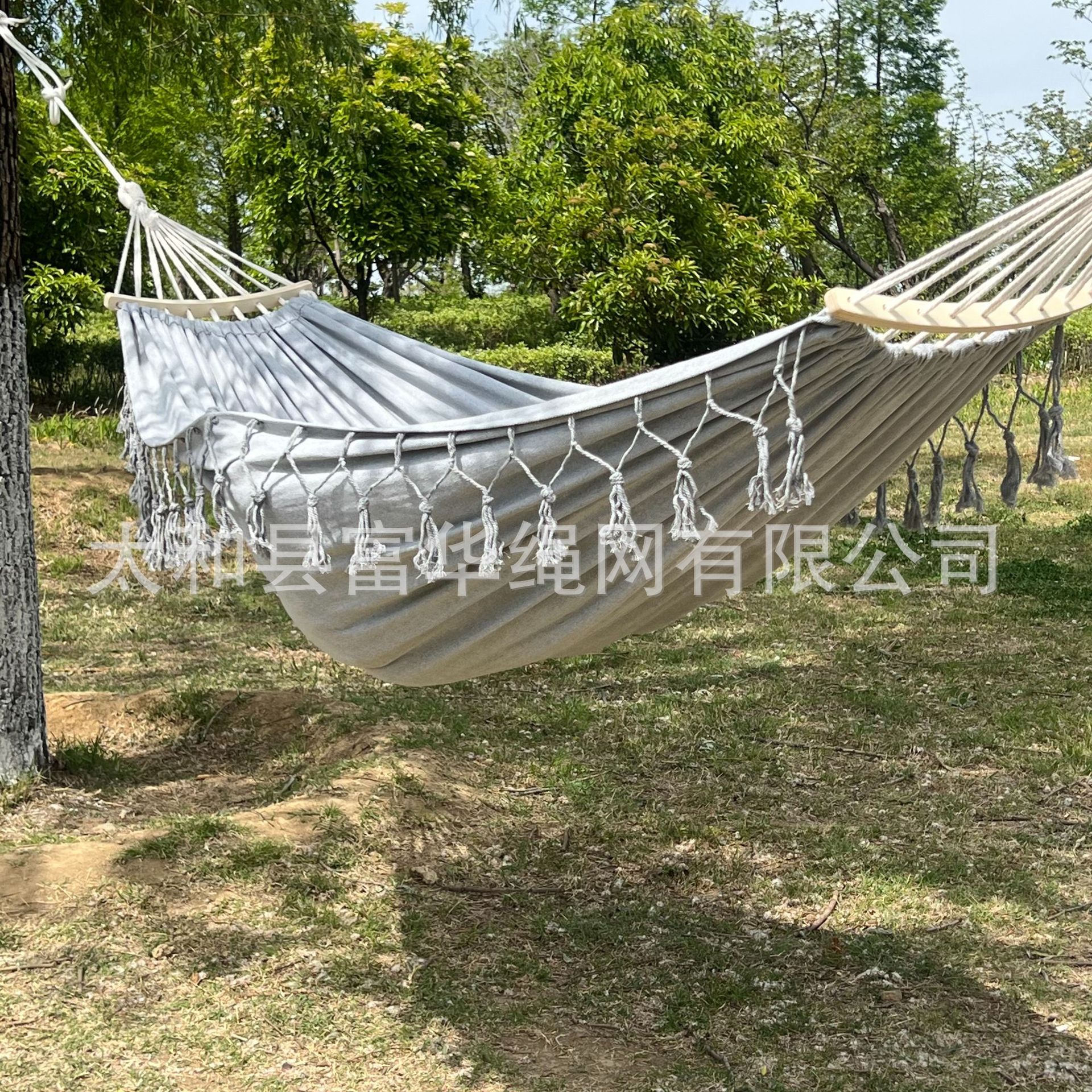 F1Vins fluye bohemia camping picnic al aire libre espesar foto lienzo interior doble swing silla de suspensión image 16