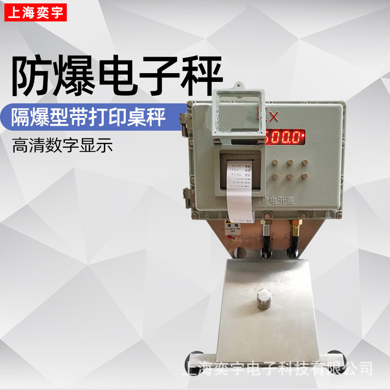 化工用工业隔爆型桌面称防爆电子秤带内置打印功能EXd IIB T6 Gb