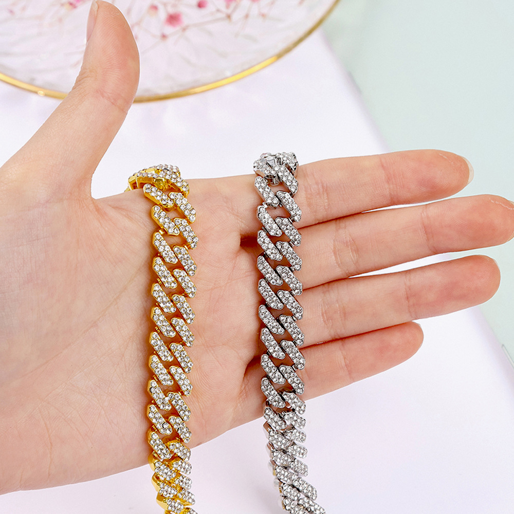 Europa y los Estados Unidos Hip-Hop accesorios cadena de diamantes cubana moda accesorios de mascotas universales al por mayor Amazon exclusiva