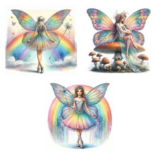 新款 5D钻石画套装 精灵美女 DIY贴钻装饰画跨境热销厂家批发