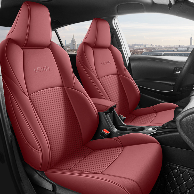 Modelə uyğun (Original) oturacaq örtükləri – Toyota Car Seat Cover - red