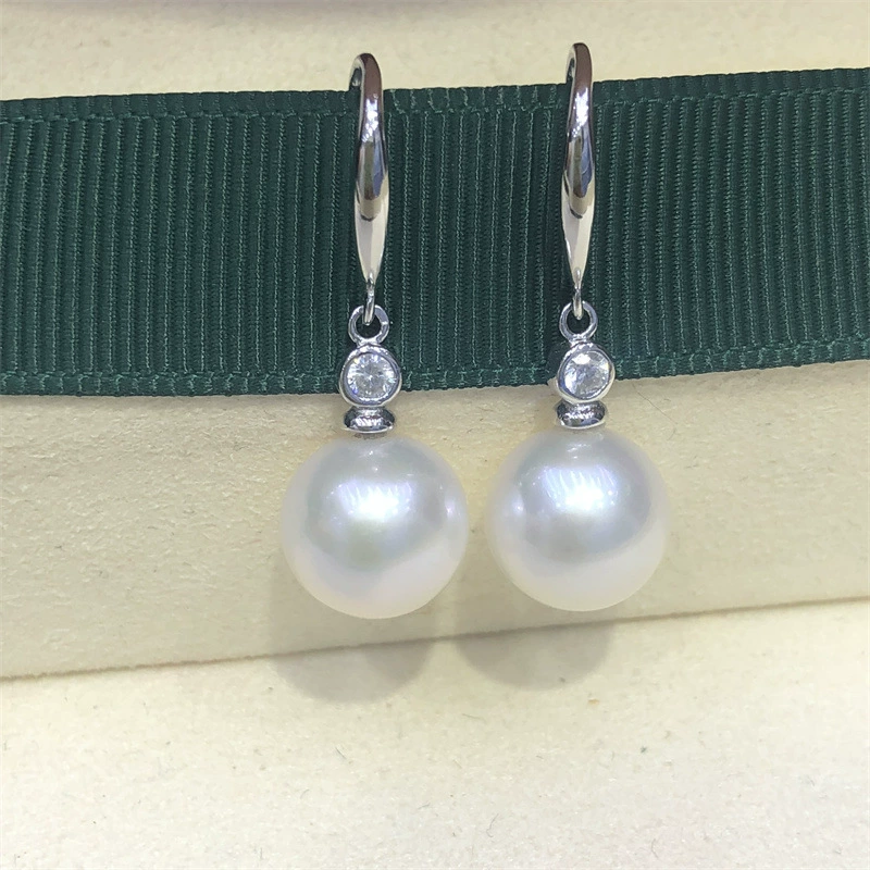 Серьги из жемчуга, модные аксессуары, образец 925 пробы