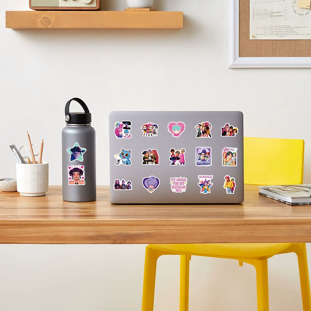 104 новых персонажа коллекции охотника на ведьм KPOP, Sticker коллекция, двухмерная анимация, оптом для дома