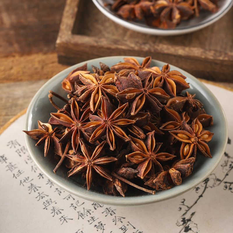Dry Red Star Anise 500g, Sulfur-Free, New Arrival, Cassia Bark, Cassia Leaf, Sichuan Peppercorn, Spices, Wholesale