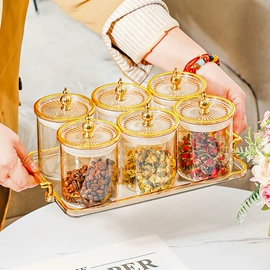 果盘、果篮;密封盒储物罐;盘