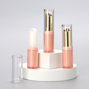 Omi Factory Direct Sales New Hot-Selling Customized Lipstick Tube Packaging Material Oblique Mouth 5g Lipstick Tube
