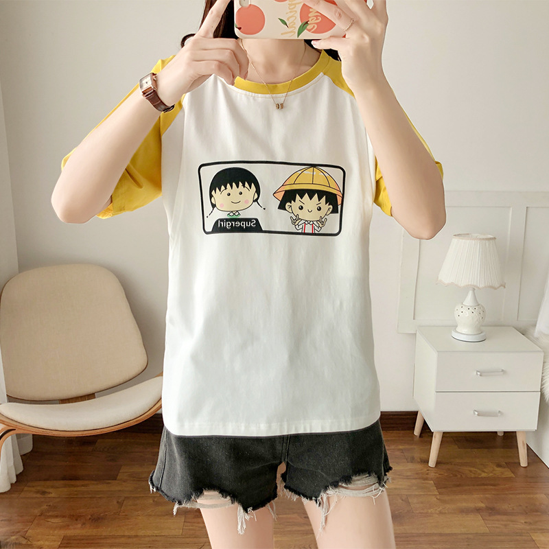 Breastfeeding Top Summer Out Pure Cotton Short-sleeved T-shirt Postpartum Maternity Dress Summer Fashion Feeding Clothes Hot Mom Style