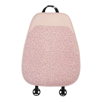 Waist support: Pillow Car Seat Cushion Cross-Border - leopard-print-leather-seat-cushion-pink-backrest