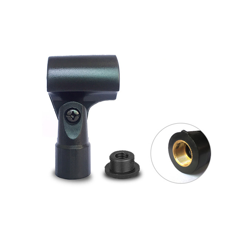 Clip de micrófono de primavera con soporte de refuerzo de hilo de cobre clip accesorios de manga transfronteriza