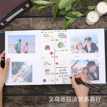 DIY相册本可写字留言插页式5寸6寸3R4R相册内页单独活页卡册影集