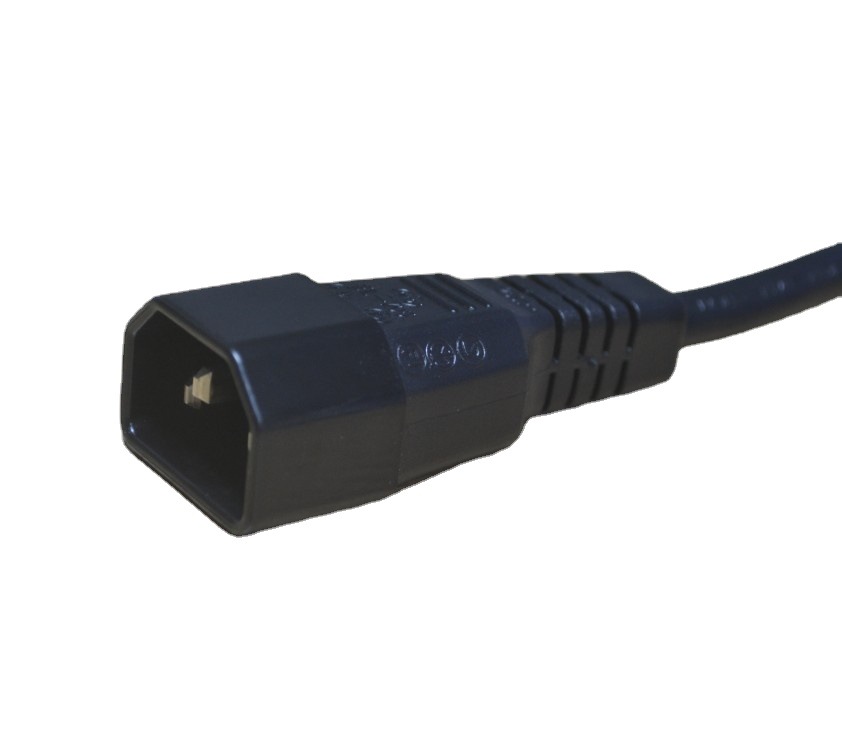 供应 全球通品字尾 品字公 C13 C14 17AWG/3*1.0 插头电源线