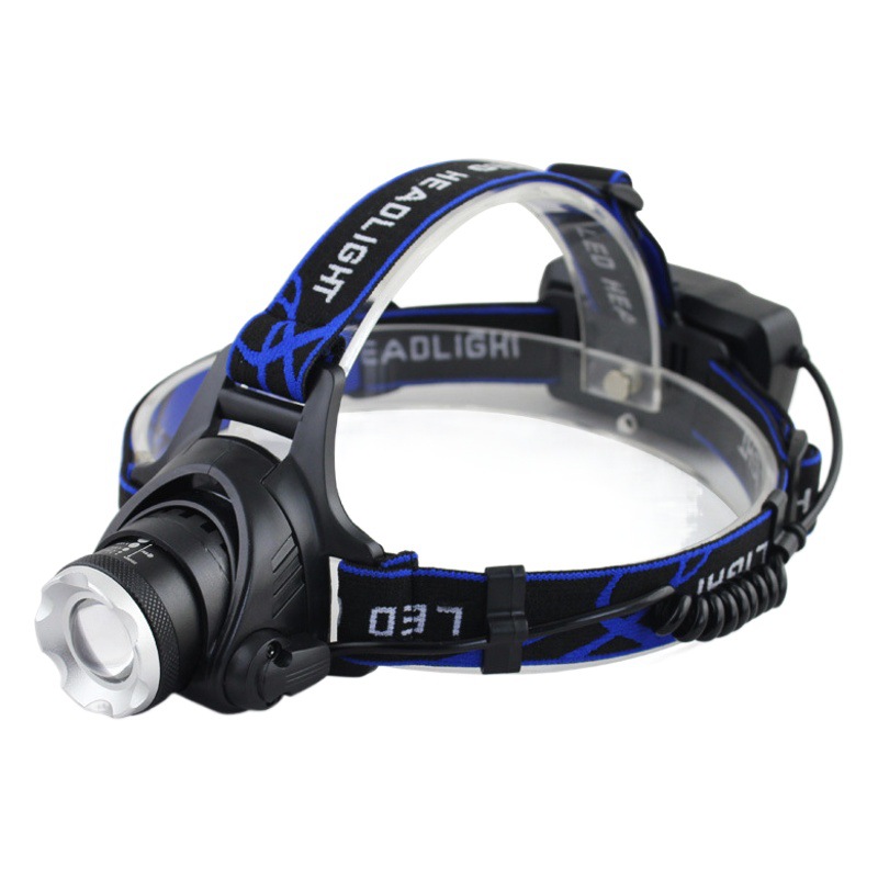 Faros de luz fuerte Inducción al aire libre Luz púrpura Luz roja Luz de pesca Zoom telescópico led Amarillo blanco Azul Luz de largo alcance image 1