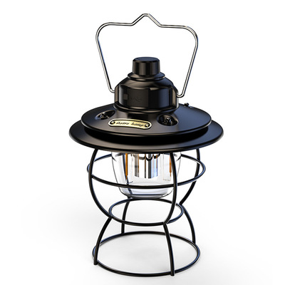 跨境露營燈led便攜帳篷燈多功能戶外野營燈手提營地照明馬燈定制