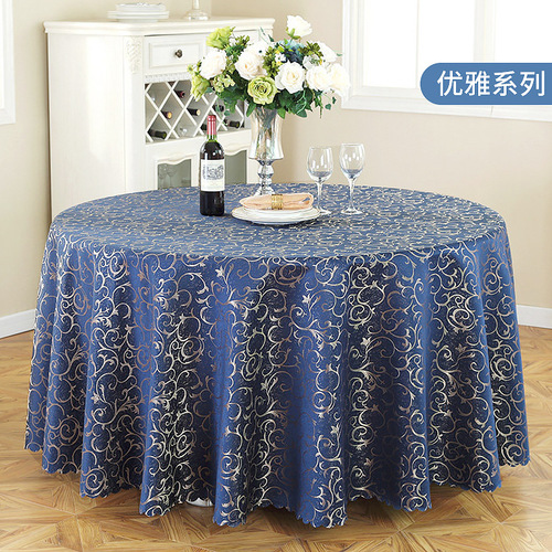 Jinzhiyuye tablecloth hotel tablecloth restaurant tablecloth home large round tablecloth restaurant square tablecloth wholesale