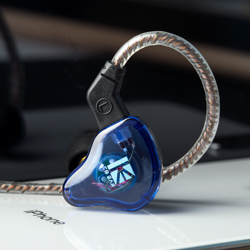 KBEAR KS2 Hybrid HIFI Musik In-Ear Kopfhörer, für Computer, Mobiltelefon, Gaming, PUBG, USB-C