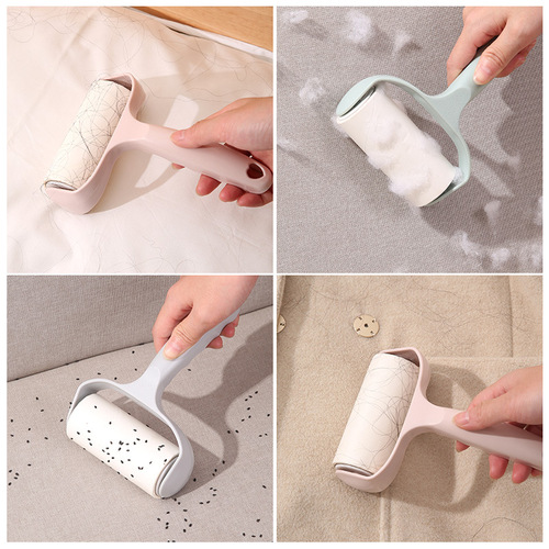 45 tear-off hair roller household sofa bed pet hair stick dust collector portable tear-off clothing cleaning hair remover