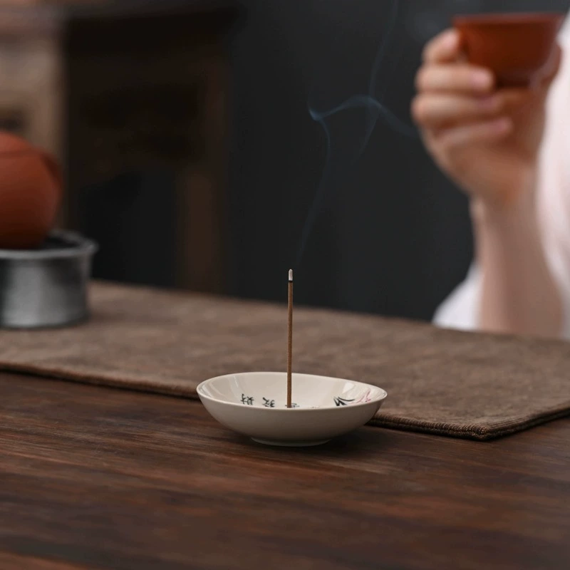 [Congratulations prosperity incense holder home indoor incense plate censer incense tray base incense burner incense stand]