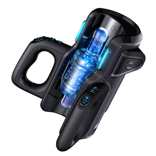 Thunder Gaming Cabin Gun King Aircraft Cup High Frequency Fast Retractable Stroke Long Men's Condom Masturbation Adult Sexual Interest