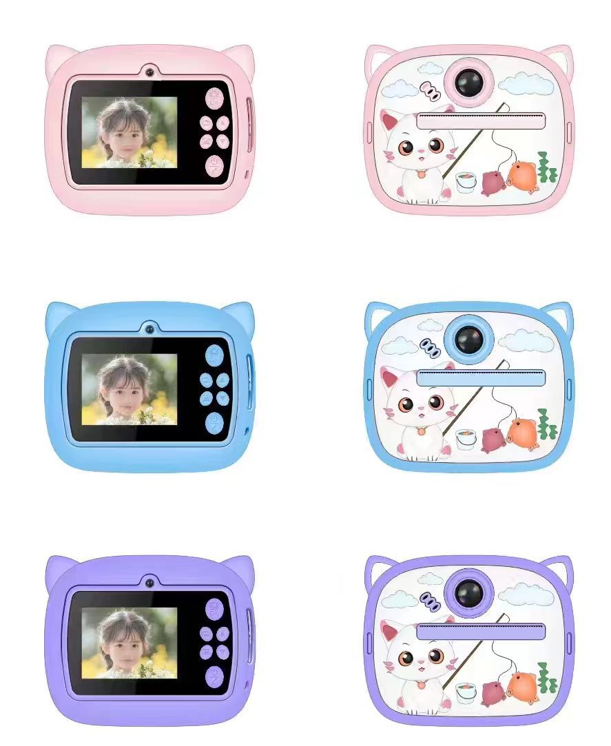 X2子供カメラは高精細ミニプリントカメラで撮影できます。