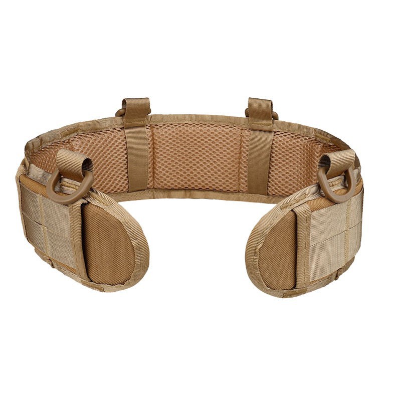 Cinturón táctico Molle para exteriores, para entrenamiento de CS en la vida real, cinturón multifuncional con múltiples combinaciones.