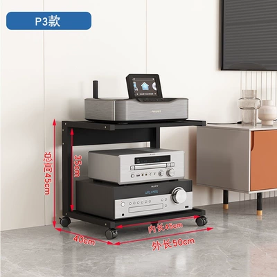 Electric car big tripod – Bracket Rack - p63-p3-model-with-back-panel-all-black
