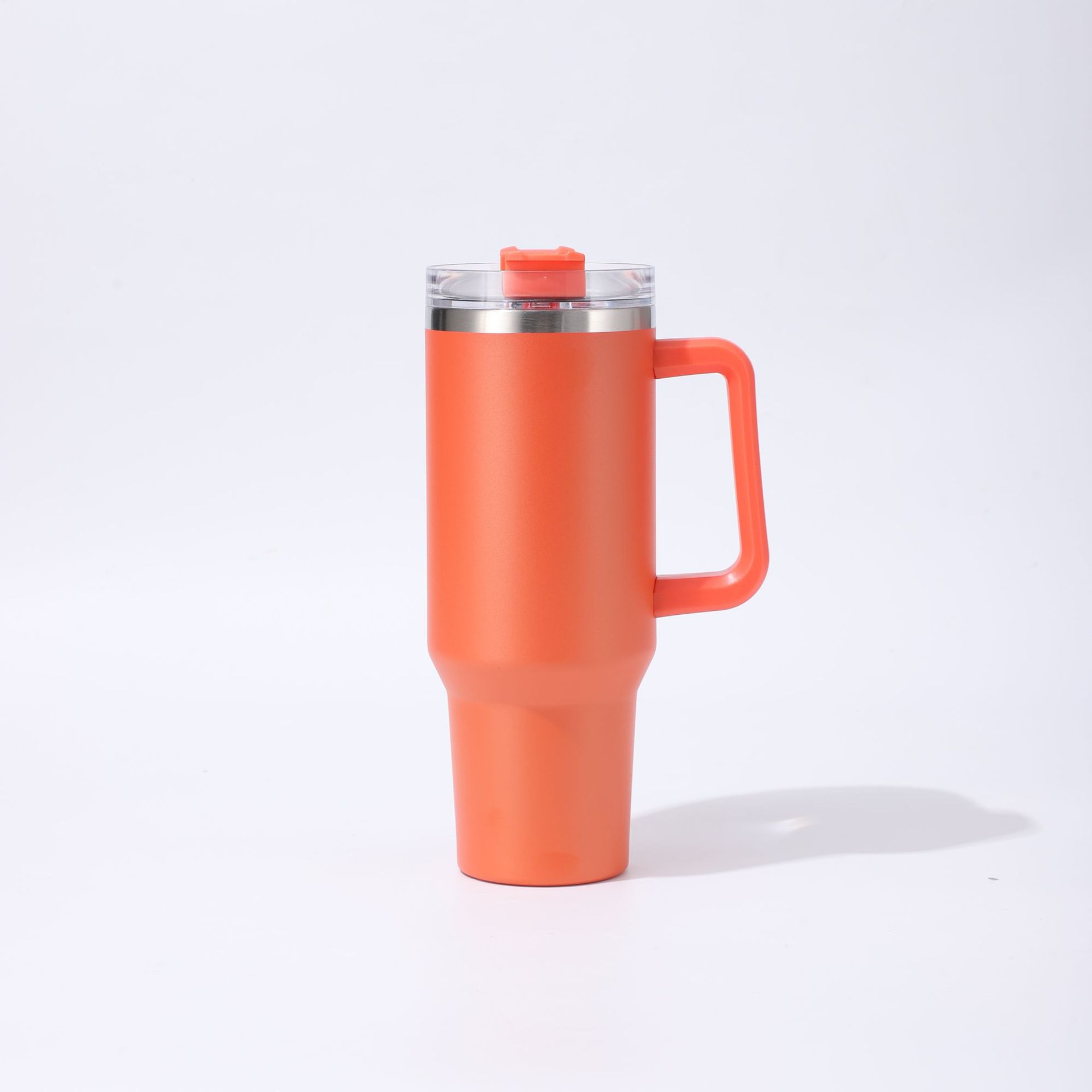 Isolierte Trinkflasche Mit Henkel Und Strohhalm Für Unterwegs_voghion.com