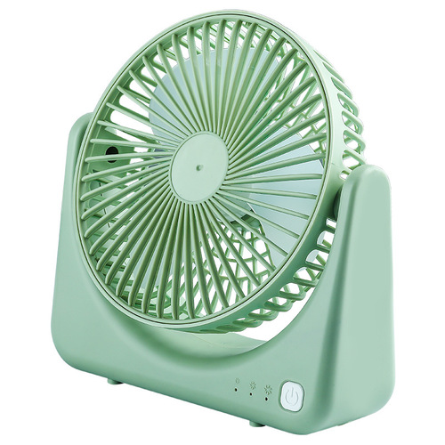 USB Mini Silent Desk Charger Fan for Student Dorm Office Portable Fan with Logo Printing Capability