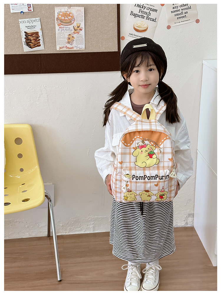 2024 New children's backpack, cartoon kindergarten schoolbag, large capacity, versatile for girls, student backpack, cross-border batch undefined