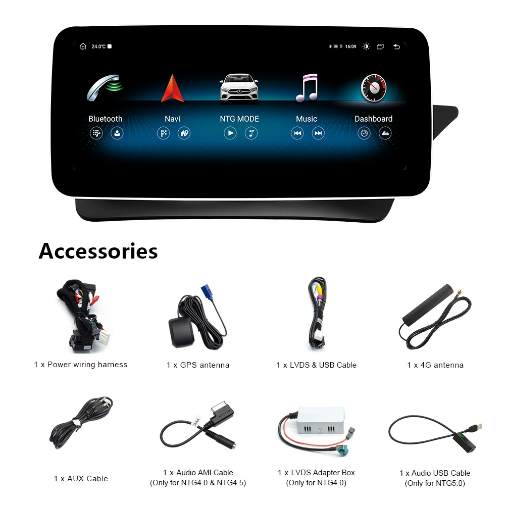 Подходит для Mercedes-Benz E-Class A207 C207 W207 W207 2009-16 для управления правым рулем Android навигатор Carpla