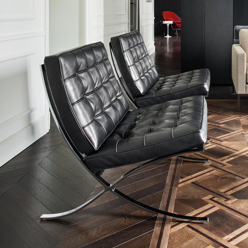 Fábrica personalizada silla de Barcelona silla italiana silla de diseño silla de oficina retró silla de soltero