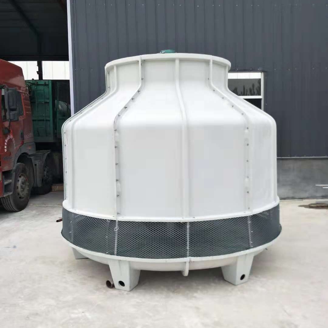 玻璃钢圆形逆流式冷却塔 玻璃钢凉水塔 玻璃钢工业冷却塔