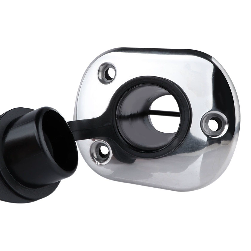 Яхта Аппаратные аксессуары из нержавеющей стали удочка гнездо встроенный корабль катер Рыба Лодка Удочка база