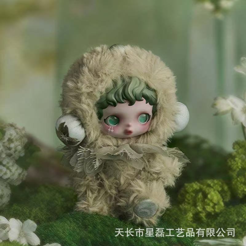 POPMART泡泡玛特SKULLPANDA光织园系列SP冬日乐章二代毛绒盲盒|undefined