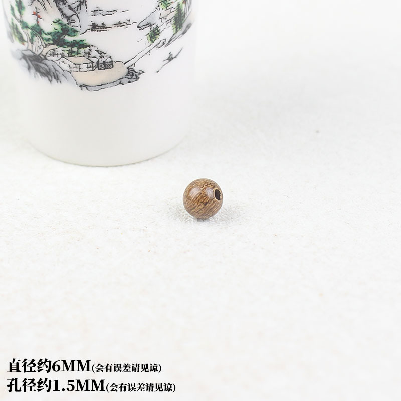 About 6MM in diameter