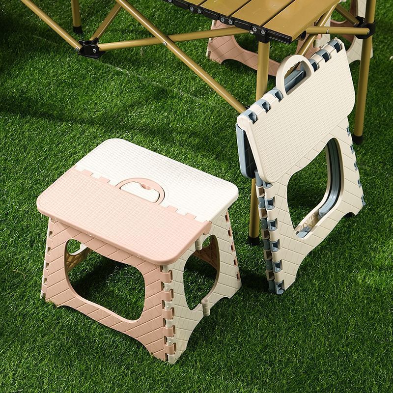 加厚塑料户外折叠凳子便携式家用小板凳马扎露营凳儿童