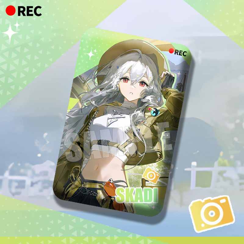 アークナイツ ゲーム ワイルド ライト コレクション スカディ アミヤ ウルビアン 周辺スクエアバッジ|undefined