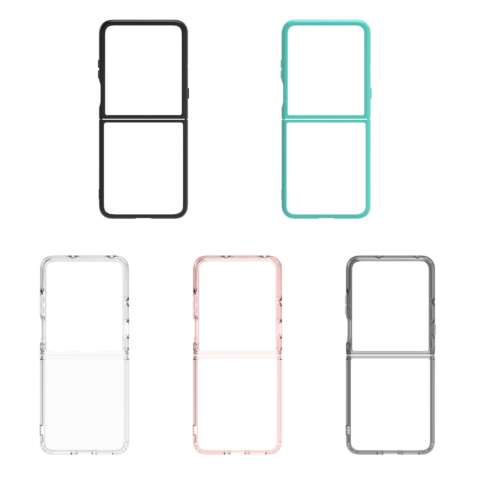 Aplicación transfronteriza MOTO Razr Ultra 2025 funda plegable para teléfono móvil de una pieza funda protectora transparente dos en uno