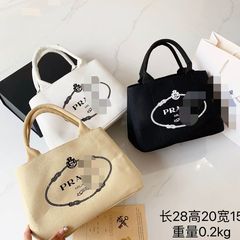 2025秋季新款大容量手提袋女包时尚帆布单肩包简约休闲斜挎托特包
