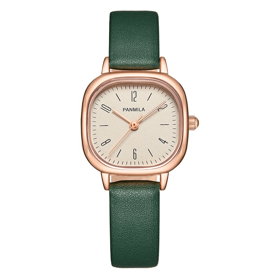 Pequeño reloj cuadrado fanmira/PAMILA simple Fashion Square Reloj de mujer elegante correa de cuarzo Reloj para mujer