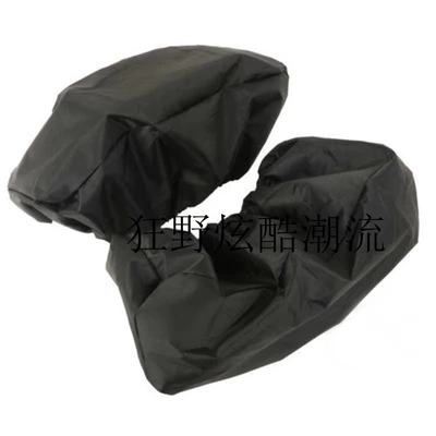 Harley Motorcycle Glide Road King Modified Side Box Cover Nylon Waterproof Black Speaker Cover Rear Tail Side Box Cover