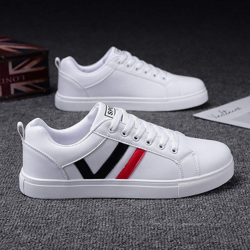 Zapatos de skate para hombres 2026 primavera nuevos zapatos de hombre nicho de zapatos de skate para hombres zapatos deportivos casuales pequeños zapatos blancos