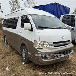 出口丰田海狮小型中巴客车 商务接待汽油 14座考斯特中小型客运车