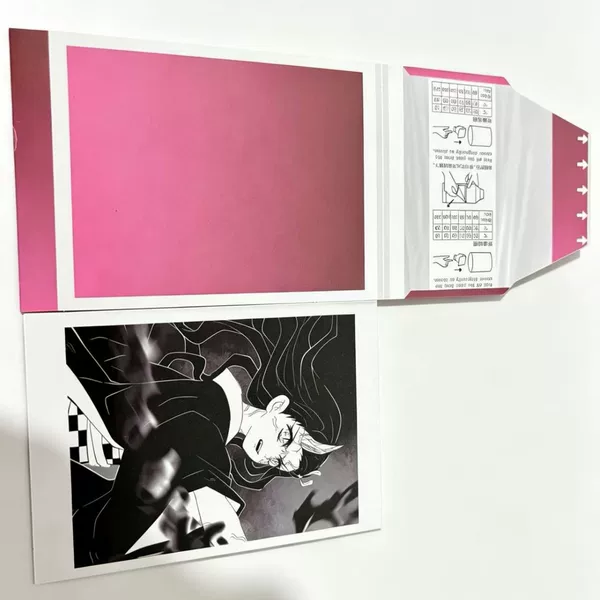 Imitation peel-and-stick polaroid cards, anime celebrity merchandise, blind box collection cards, idol support cards
