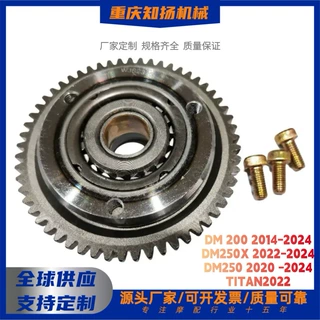 DM200 250X TITAN200超越离合器带盘齿启动盘200CC本体发动机配件