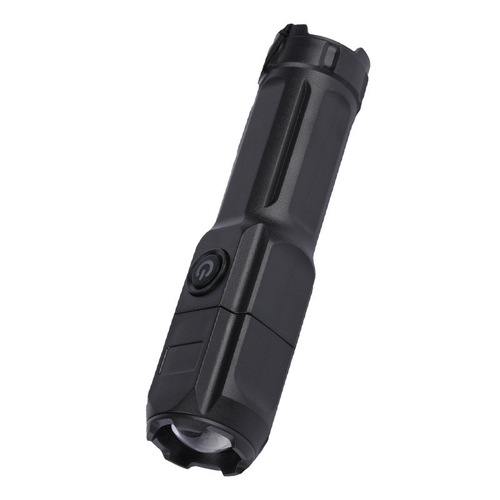 led emergency light flashlight cross-border outdoor multifunctional portable household small flashlight telescopic zoom lighting