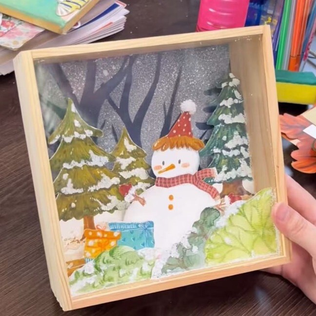 hollow acrylic specimen stereo photo frame decoration table diy new creative hand mounted display pine gift box hollow acrylic specimen stereo photo frame decoration table diy new creative hand mounted display pine gift box