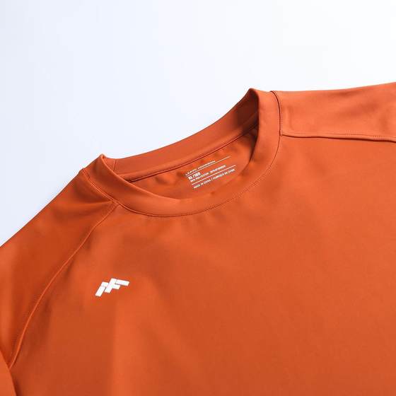 Italian Brand Silky Comfortable Summer Men's Elastic Quick-drying Short-sleeved Basic All-match Breathable Round Neck T-shirt