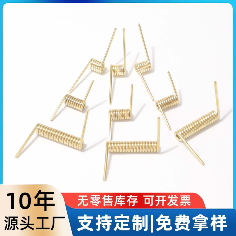 工厂不锈钢V型发夹弹簧双扭簧电子玩具弹簧配件回弹弹簧批发定制