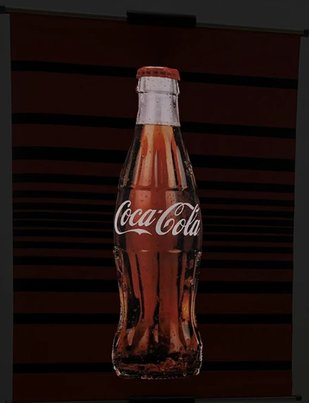 Производитель производит долгую жизнь холодная пленка EL рекламный ролик светящийся пивной напиток пищевая светящаяся реклама холодная пленка