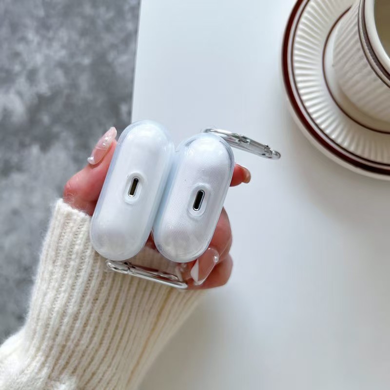 Airpods 3 generación Pro Transparente Soft Shell Shell Shell Apple Bluetooth Airpods 1 / 2 generación Cover